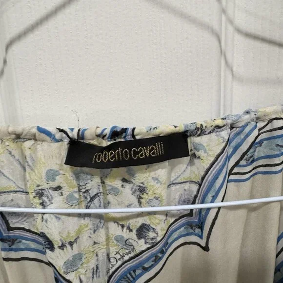 Roberto Cavalli Jpt124‎ Dress Boho Chic Size 38 Multicolored - Picture 3 of 13